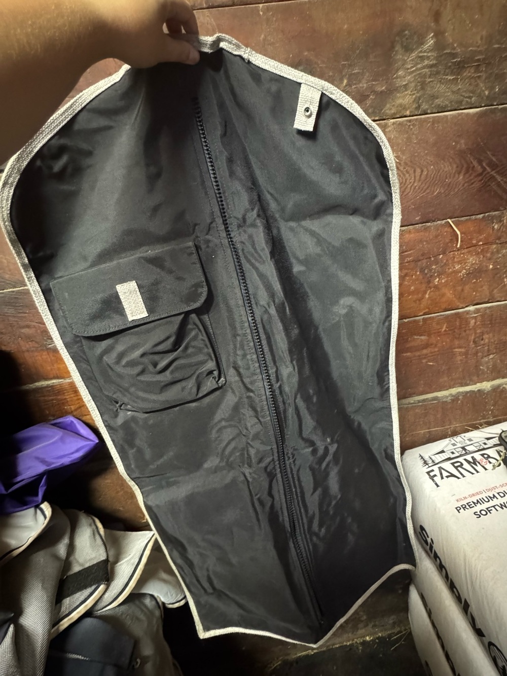 Equestrian garment bag